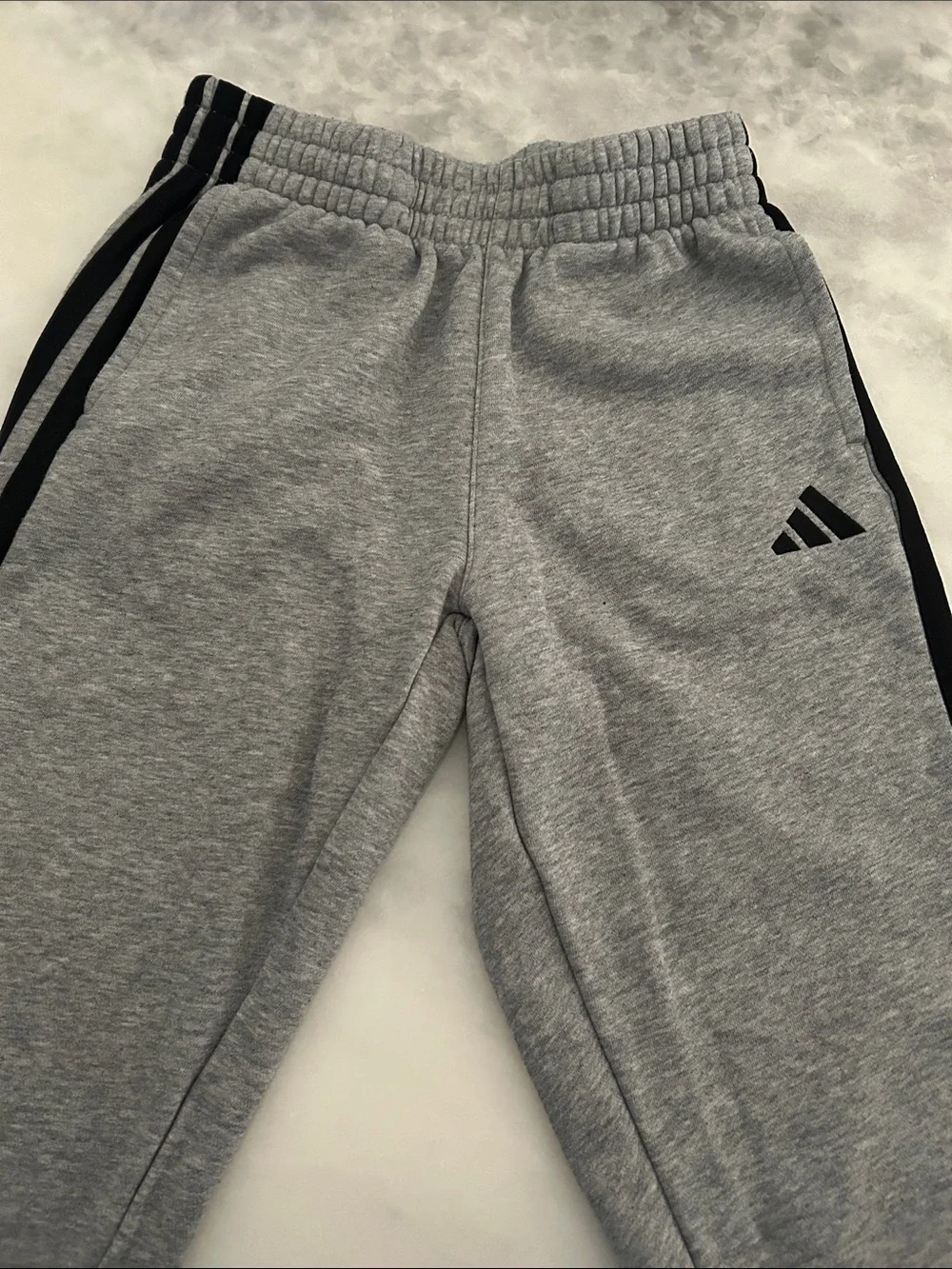 Adidas Gray Kids Sweatpants & Nike Blue Joggers - Twin Pack